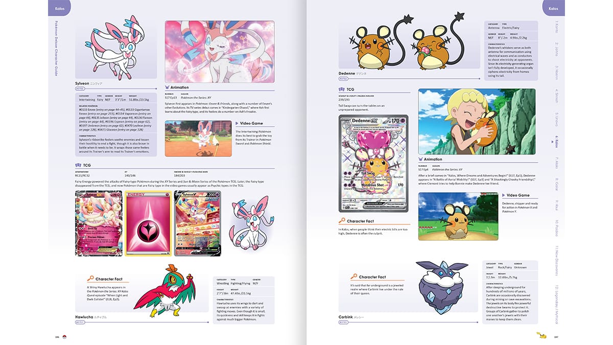 Pokémon™ Deluxe Character Guide Limited Edition Box Set Collection